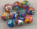 "Fine" Millefiori 12mm Round